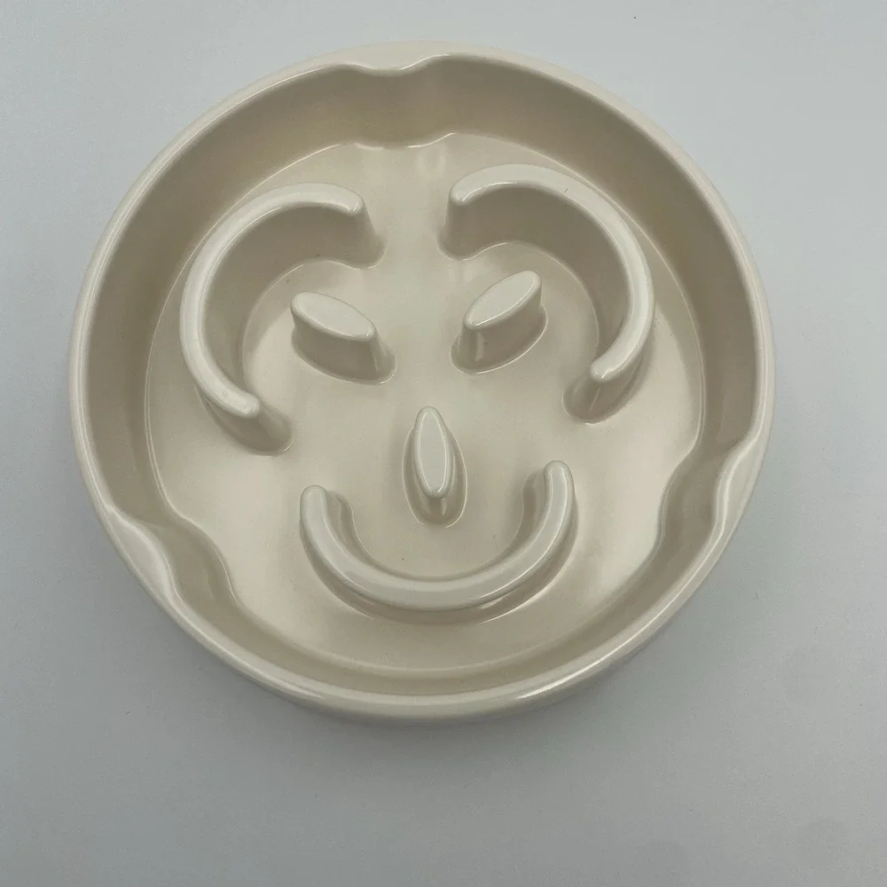 Slow Feeder Small Dog Bowl Anti-Slip Puzzle Bowl Feeder‎ Interactive Bloat Stop